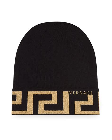 versace women hat|versace beanie hat.